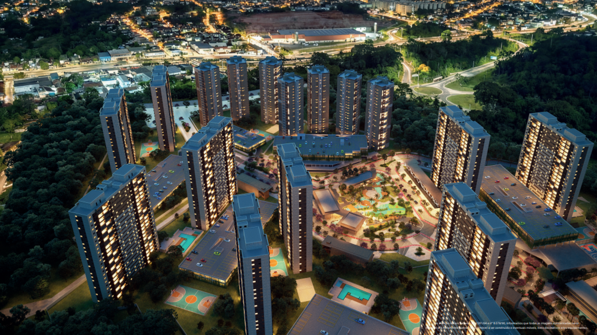 Mirante das Paineiras - Apartamento 3 quartos