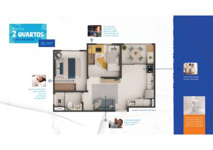 Morada Beberibe - Apartamento 2 quartos Recife/PE
