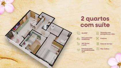 Jaqueira Prime / Apt na Várzea com suíte