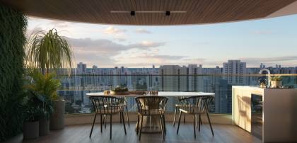 Apartamento 3 suítes, varanda, 2 vagas | MIRAGE