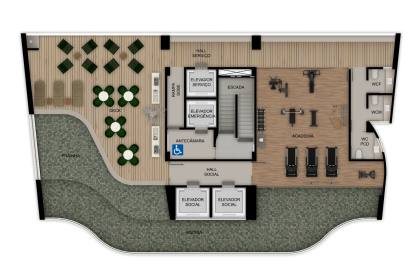 Apartamento 3 suítes, varanda, 2 vagas | MIRAGE