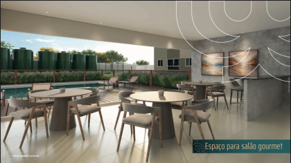 Parque dos Coqueiros - apartamento com 2 quartos próximo à praia