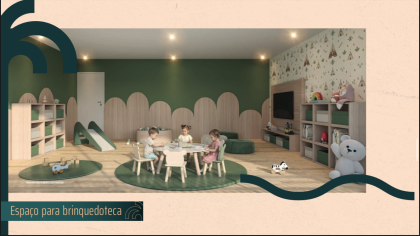 Parque dos Coqueiros - apartamento com 2 quartos próximo à praia