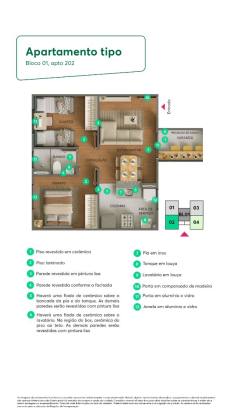 Pontal de Maracaípe - Apartamento 2 Quartos