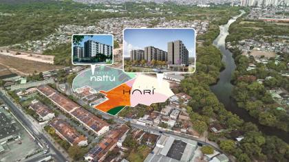 Pátio Horí - Apartamentos com 2 quartos/suíte