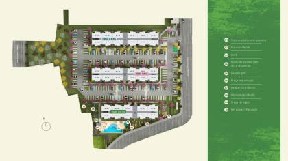 Pátio Horí - Apartamentos com 2 quartos/suíte