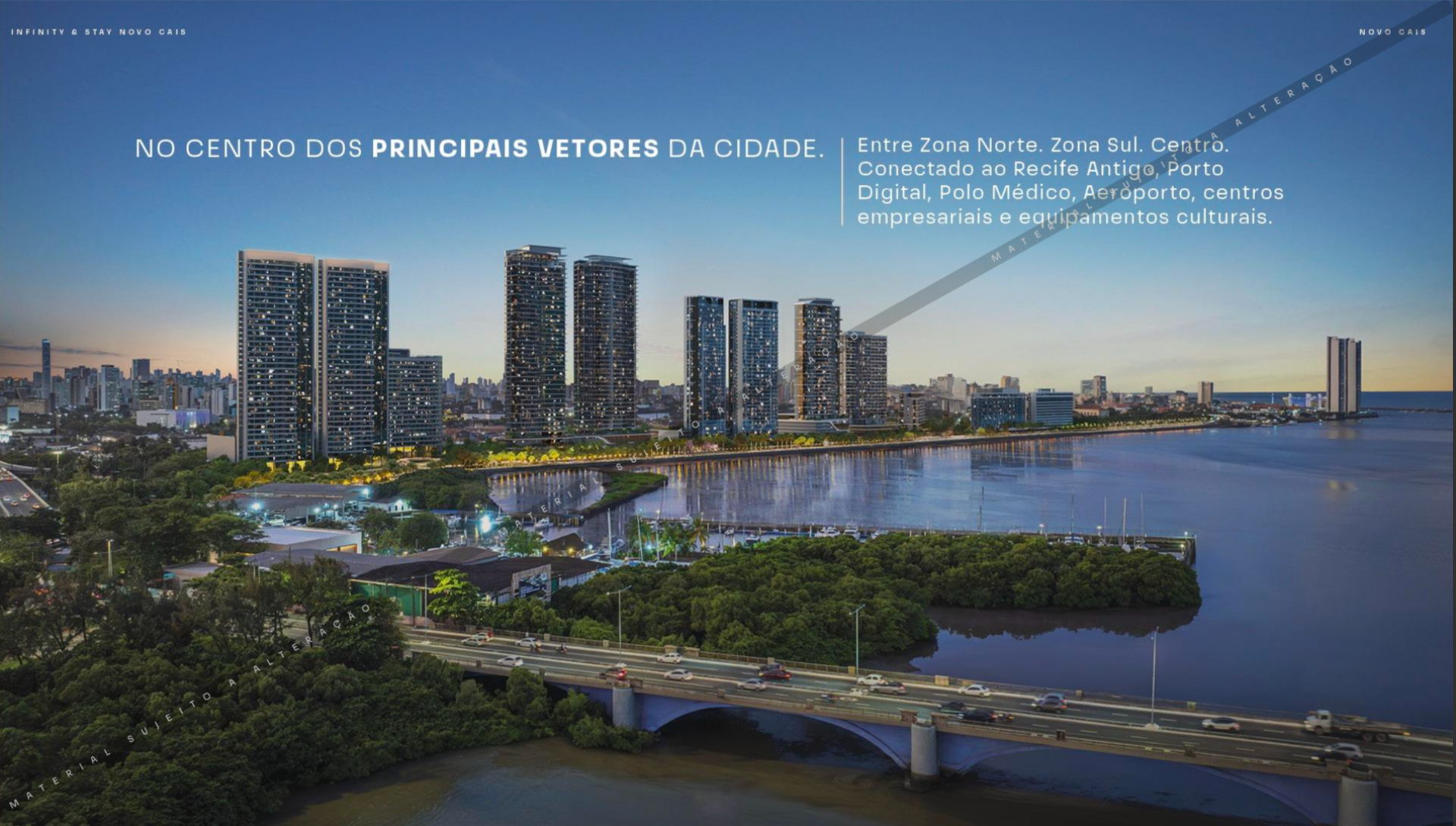 Infinity Novo Cais | Apartamentos e Flats de Luxo no Recife