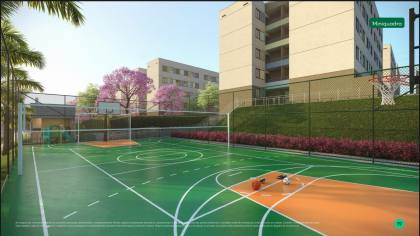 Apartamento com 2 quartos em Paulista com lazer completo