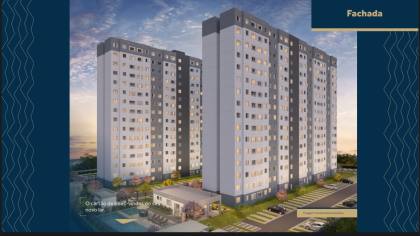 Bandeirantes - Apartamento com 2 quartos com condomínio clube