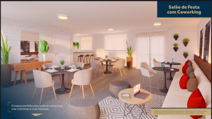 Bandeirantes - Apartamento com 2 quartos com condomínio clube