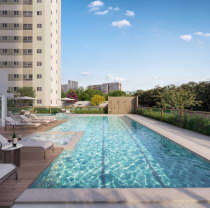APARTAMENTO 2 QUARTOS,  Á 350M DO MAR - PARQUE DOS COQUEIROS