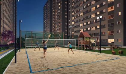 APARTAMENTO 2 QUARTOS,  Á 350M DO MAR - PARQUE DOS COQUEIROS