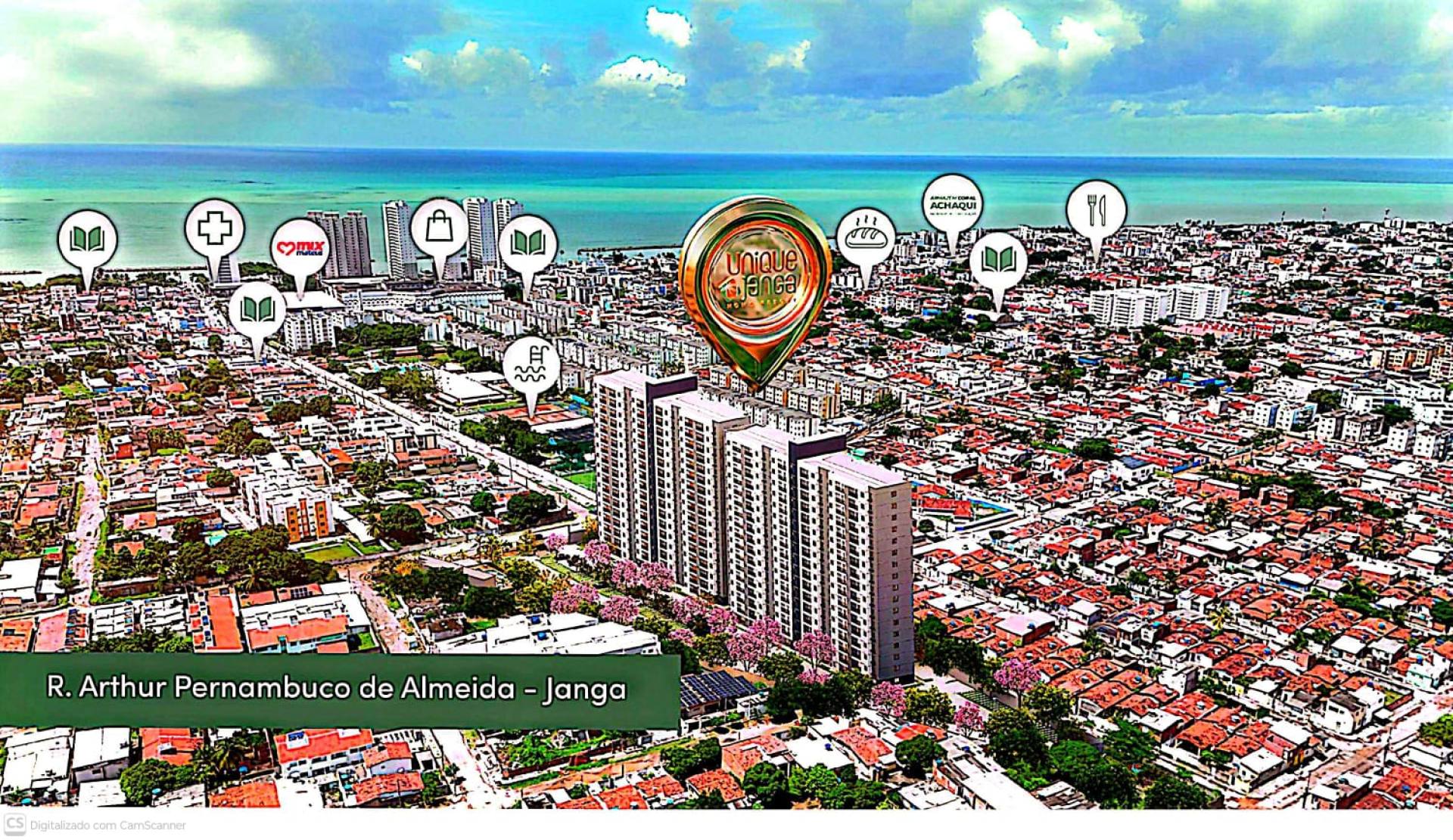 empreendimento com 2 quartos,varanda,vaga e lazer completo