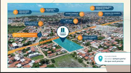 Torres Marina - Empreendimento com 2 quartos e lazer completo em Nossa Senhora do Ó
