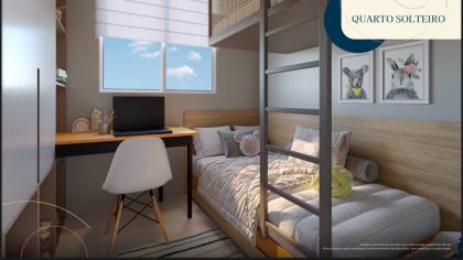 Torres Marina - Empreendimento com 2 quartos e lazer completo em Nossa Senhora do Ó