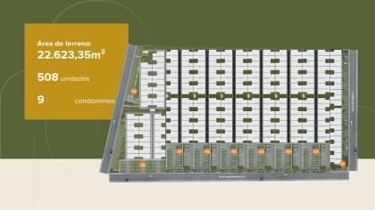 Residencial Village - Condomínio fechado 2 quartos