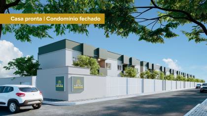 Residencial Village - Condomínio fechado 2 quartos