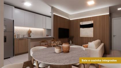 Residencial Village - Condomínio fechado 2 quartos