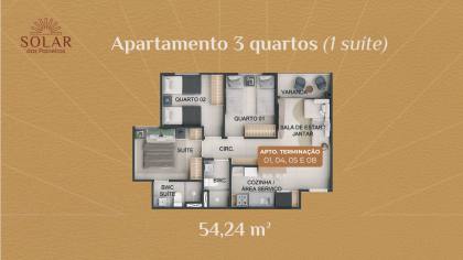 Solar das Paineiras - 2 e 3 quartos - Paineiras Bairro-Parque