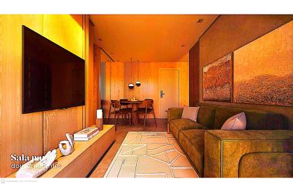 3 quartos com suite ,varanda ,segunça e lazer completo