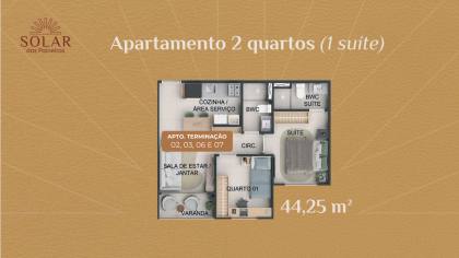 PÁTIO HORÍ - APARTAMENTOS 2 QUARTOS COM SUÍTE