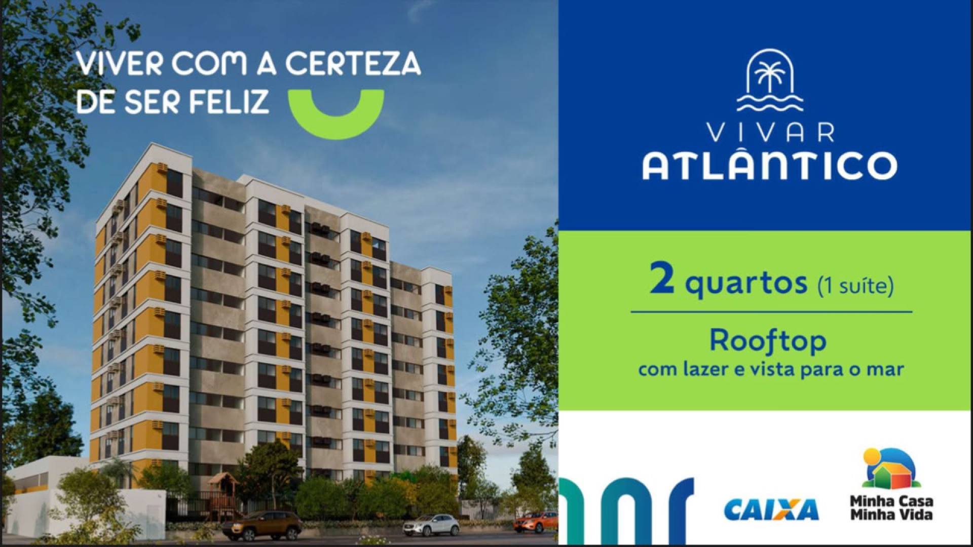 Apartamento com 2 dormitórios em Olinda - rooftop com vista panorâmica para o mar