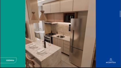 Apartamento com 2 dormitórios em Olinda - rooftop com vista panorâmica para o mar