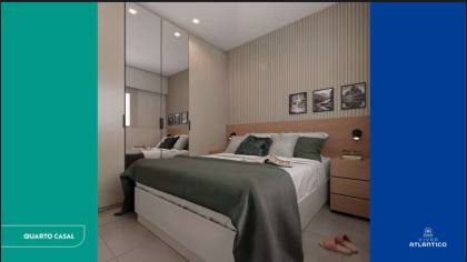 Apartamento com 2 dormitórios em Olinda - rooftop com vista panorâmica para o mar