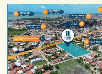 Torres Marina | 2 quartos em Nossa Senhora do Ó, Paulista