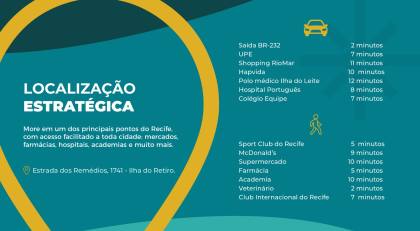 ILHA DO RETIRO BOULEVARD - APARTAMENTOS 3 QUARTOS