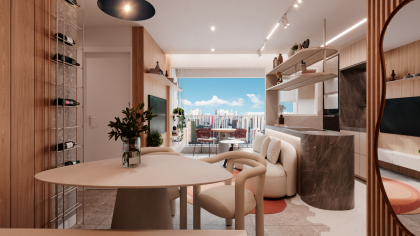 Pátio Vivare / Apartamentos de 2 quartos com suíte em Boa Viagem
