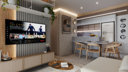 Pátio Vivare / Apartamentos de 2 quartos com suíte em Boa Viagem
