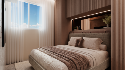 Pátio Vivare / Apartamentos de 2 quartos com suíte em Boa Viagem