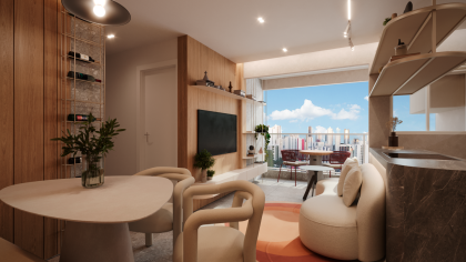 Pátio Vivare / Apartamentos de 2 quartos com suíte em Boa Viagem