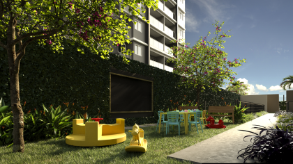 Pátio Vivare / Apartamentos de 2 quartos com suíte em Boa Viagem