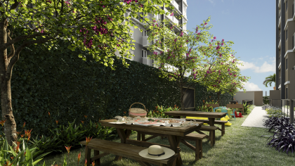 Pátio Vivare / Apartamentos de 2 quartos com suíte em Boa Viagem