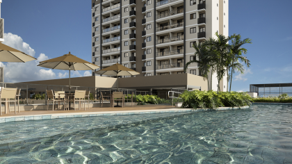 Pátio Vivare / Apartamentos de 2 quartos com suíte em Boa Viagem