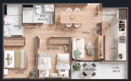 Residencial Vila Alta Vista / Apartamentos de 2 e 3 quartos com suíte no Janga