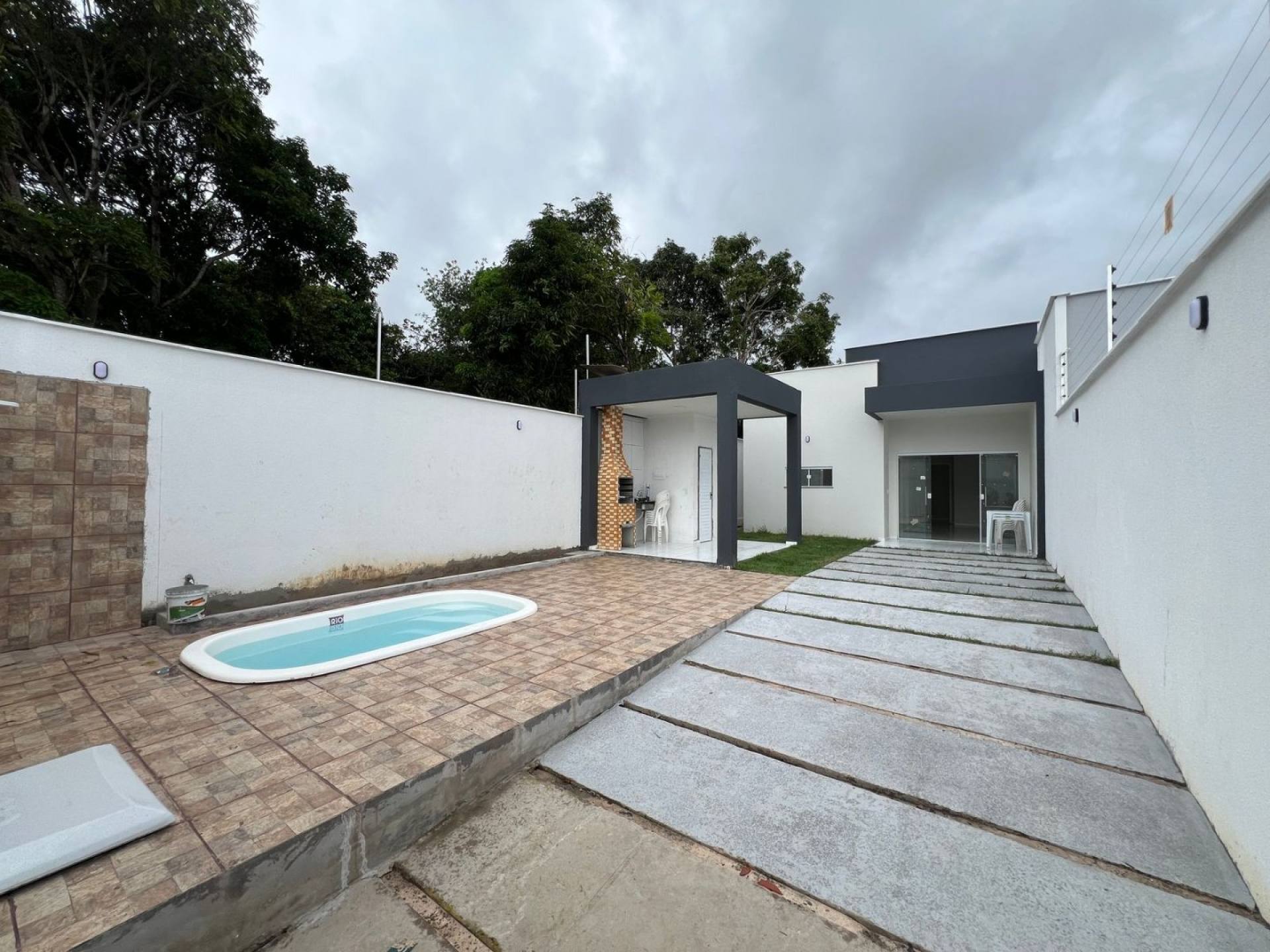 Casa no Turu 3 Quartos Nova Com Área de Lazer Privativa