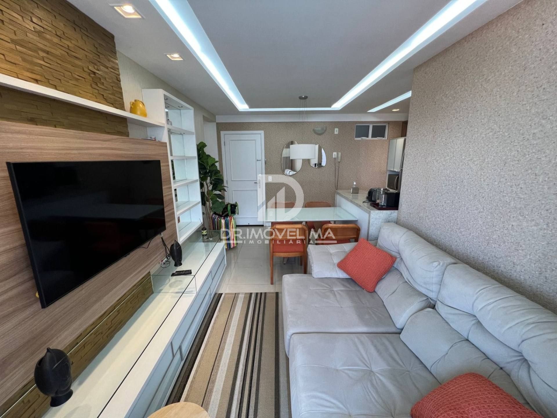 Apartamento 02 Quartos No Condomínio Ilhas Gregas Totalmente Mobiliado