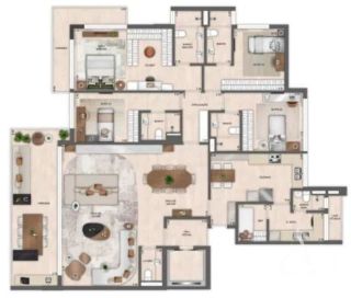 Atlântico Golf - Patrimar - Bloco 3000 Unidade 904