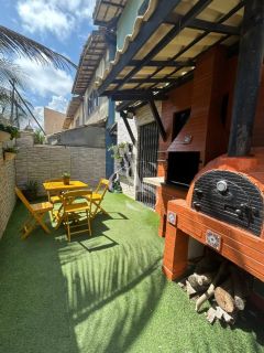 Residência Exclusiva Pé na Areia – Praia do Flamengo – Piscina, Espaço Gourmet e Lazer Completo