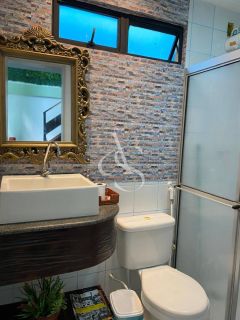 Residência Exclusiva Pé na Areia – Praia do Flamengo – Piscina, Espaço Gourmet e Lazer Completo