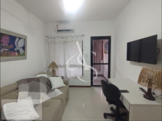 Condomínio Aruba Village - Apartamento Quarto e Sala Mobiliado a 300m da Praia em Stella Maris