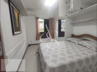 Condomínio Aruba Village - Apartamento Quarto e Sala Mobiliado a 300m da Praia em Stella Maris