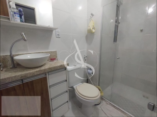 Condomínio Aruba Village - Apartamento Quarto e Sala Mobiliado a 300m da Praia em Stella Maris