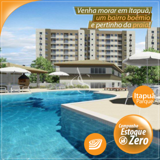 Apartamento 3 Quartos com Suíte e Varanda – Itapuã Parque