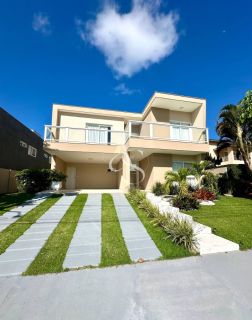 Casa 5 Suítes Luxo no Alphaville Litoral Norte 1 - Piscina Privativa e Suíte Térrea!