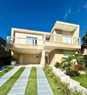 Casa 5 Suítes Luxo no Alphaville Litoral Norte 1 - Piscina Privativa e Suíte Térrea!