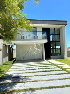 Casa à Venda em Alphaville Litoral Norte 2 –  4 suítes - Alto Padrão, Amplitude e Sofisticação